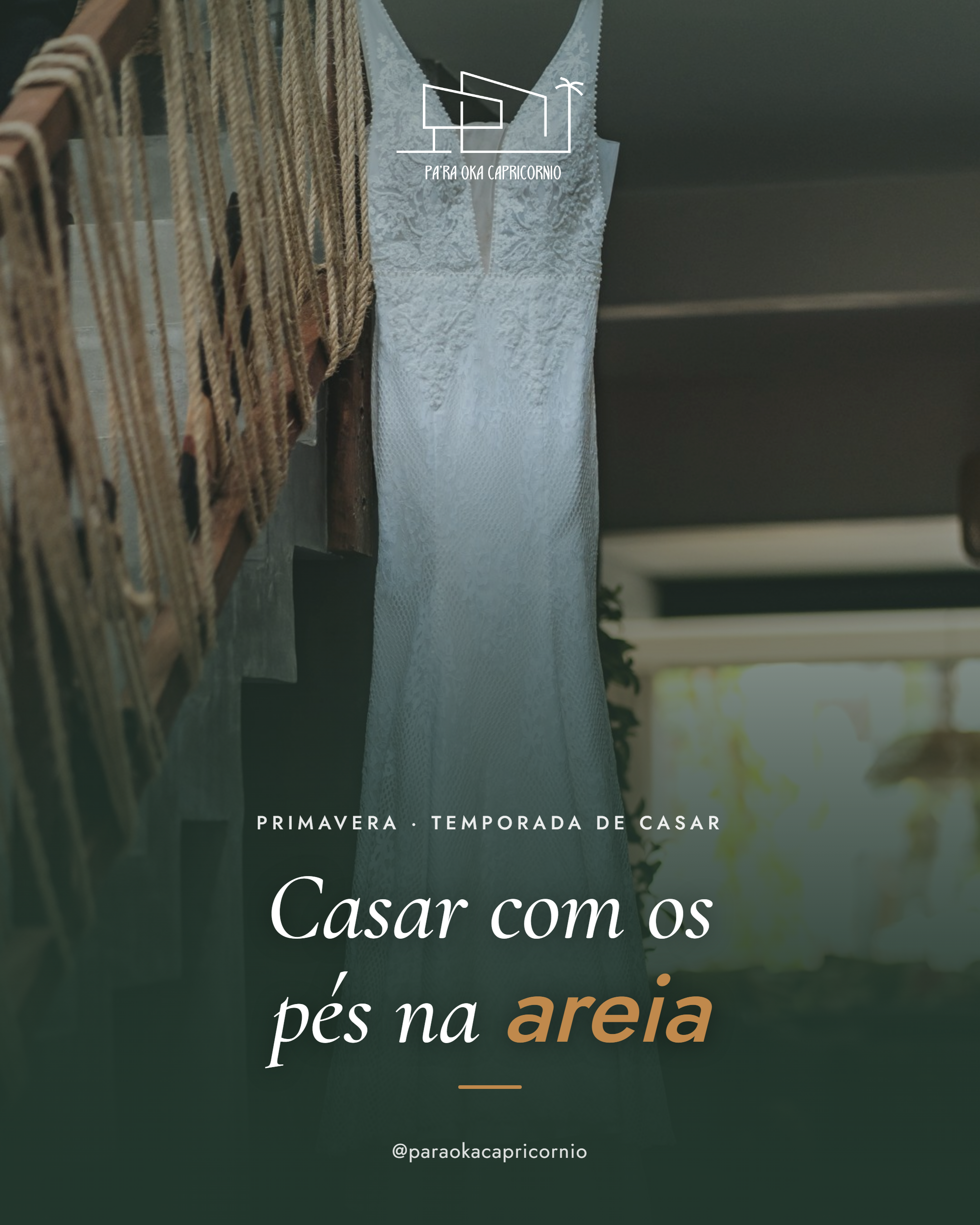 Cerimônia à beira-mar na Pa'ra Oka Capricórnio